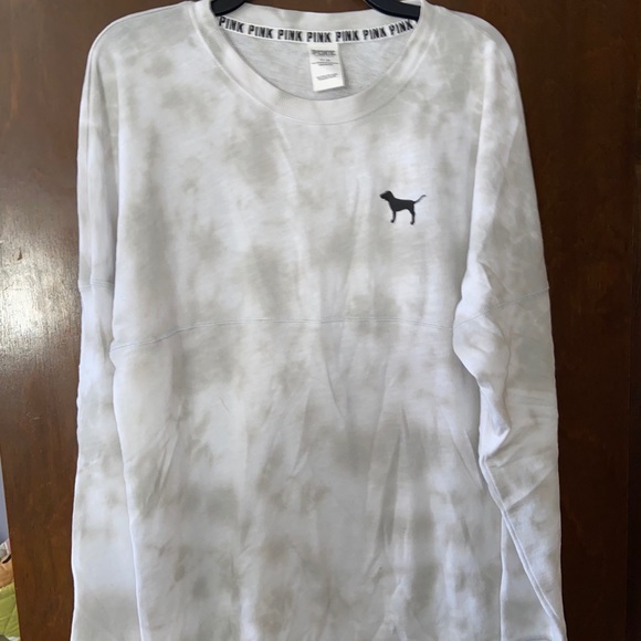 Green & White PINK Crewneck - Picture 1 of 3